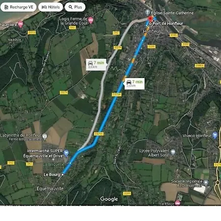 Jungle 2 Parking 10min Port Et Apartamento Honfleur
